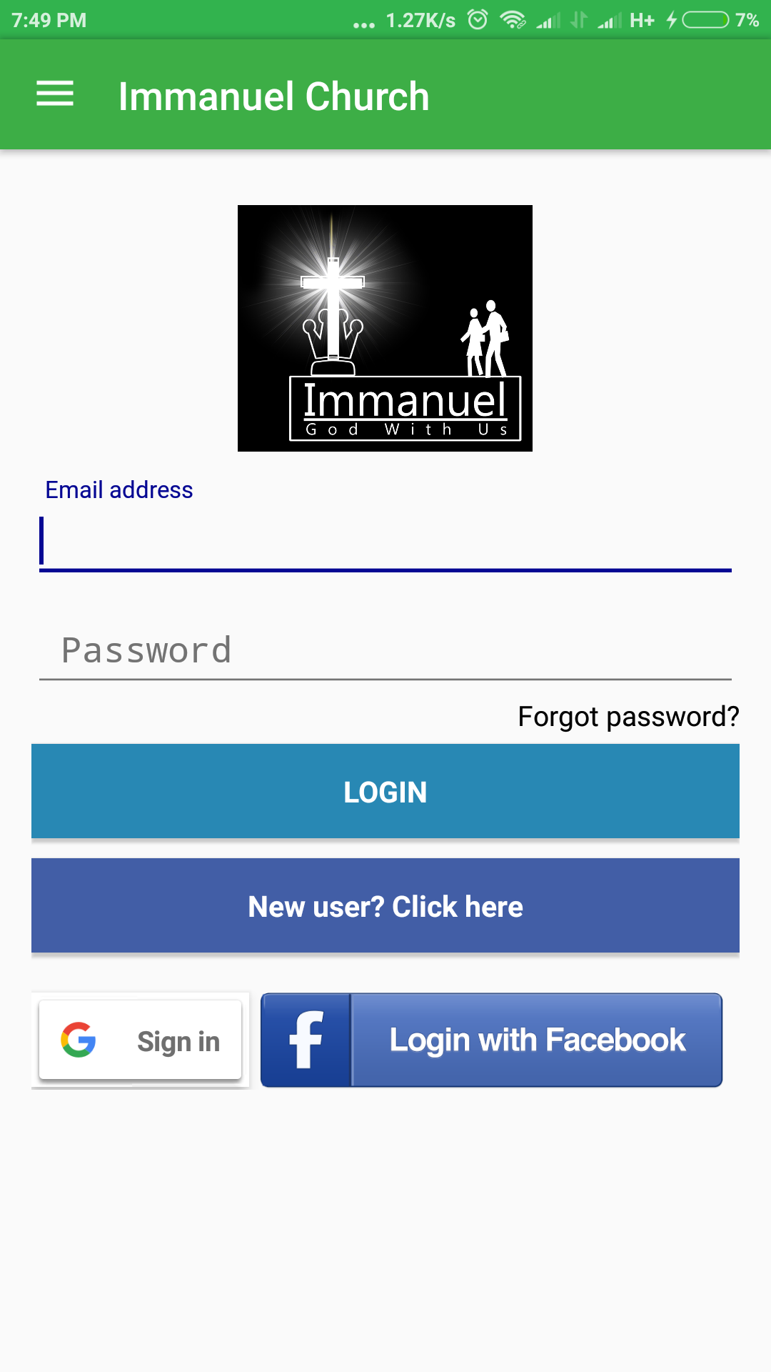 Immanuel Church – Multi-User App with Bible, Events & Quiz screenshot 5