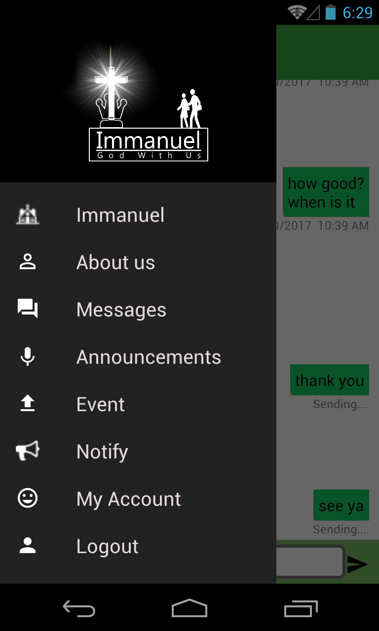 Immanuel Church – Multi-User App with Bible, Events & Quiz screenshot 7
