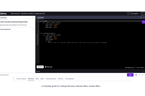 Teaching Data Structures & Algorithms on Udemy – English & Telugu screenshot 4