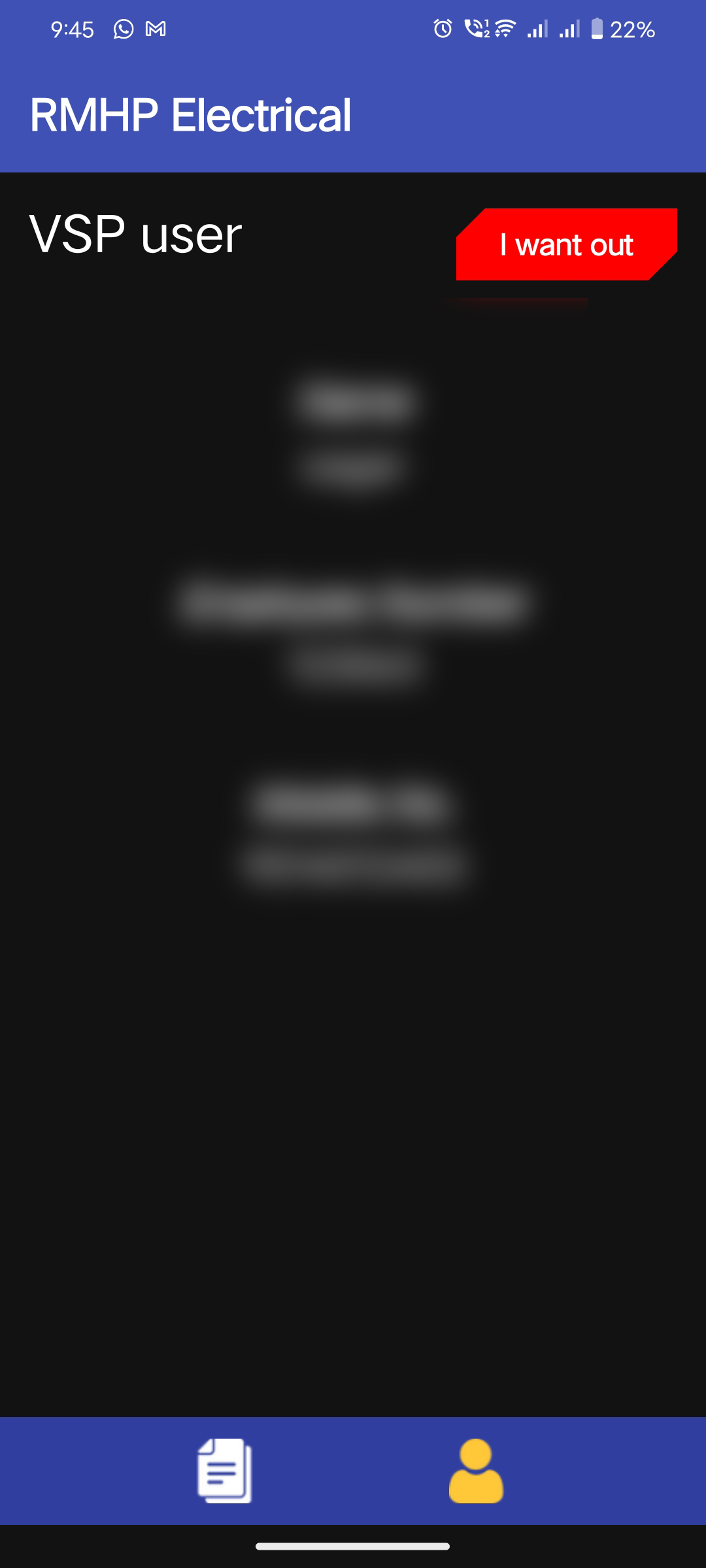 Android App for Office Shift Log Automation screenshot 4