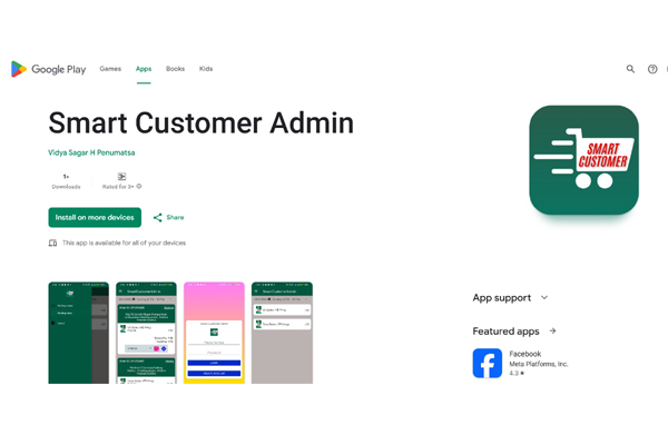 Smart Customer Admin – Inventory & Order Management System