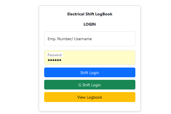 Shift Logbook System – LAN Logging + Public Viewing screenshot 2